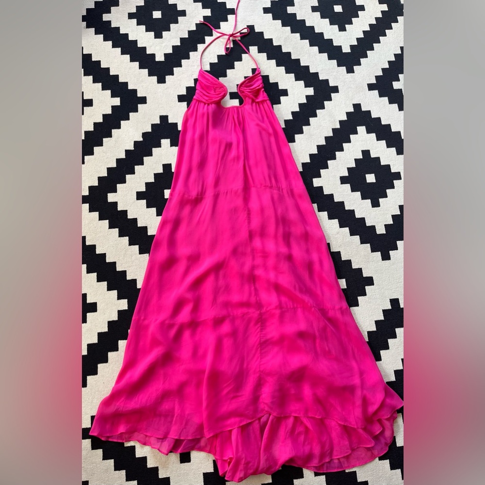 ZARA CHIFFON MAXI DRESS 💕